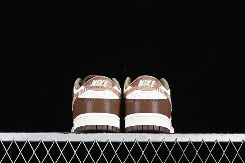 All categories Nk SB Dunk series Nk SB Dunk Low low-top sneakers Nk Dunk Low "Brown Plaid" white and brown stitching SB low-top casual sneakers FV3653-191